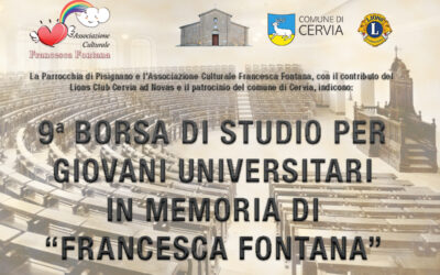 Borsa di studio Francesca Fontana 2017
