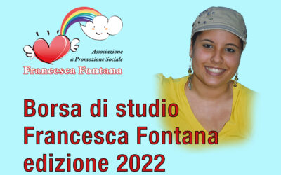Borsa di studio Francesca Fontana 2022