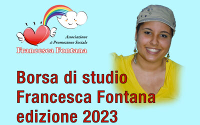 Borsa di studio Francesca Fontana 2023
