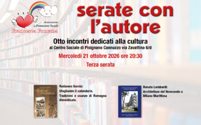 Serate con l’autore 2026 – Terza serata